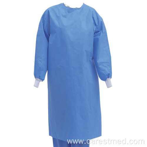 Disposable Sterile SMS 45GSM Surgical Gown